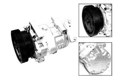 Valeo компрессор кондиционера dacia logan 1.4 lsoa фото №1