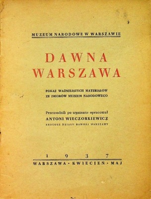 Dawna Warszawa 1937 r