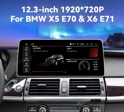 RADIO ANDROID BMW X5 E70 X6 E71 GPS WIFI LTE 6/128  