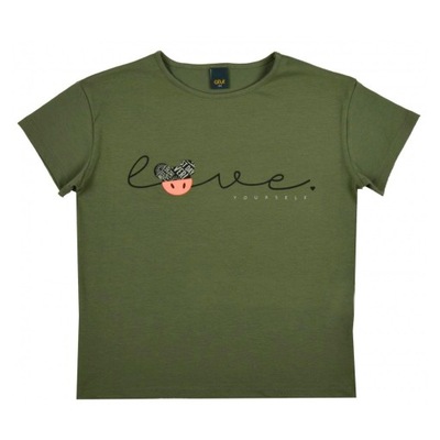 Bluzka dziewczęca T-shirt koszulka 146 10-11 Lat