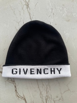 Givenchy czapka zimowa beanie dwustronna