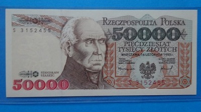 50000 zł 1993,S nr 3152455,stan UNC