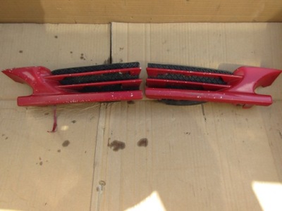 16 mercedes w202 97-00 рестайлинг  пластик решётка заглушка бампер передний перед фото №1