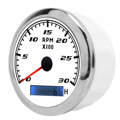 85MM TACHOMETER WSKAZNIKOWY RPM TACHO GAUGE IP67  