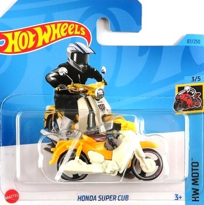 HONDA SUPER CUB motor HOT WHEELS seria 2023