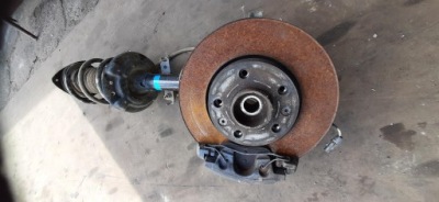 Амортизационная стойка левый перед поворотный кулак ступица амортизатор citan ii w420 543021842r фото №1