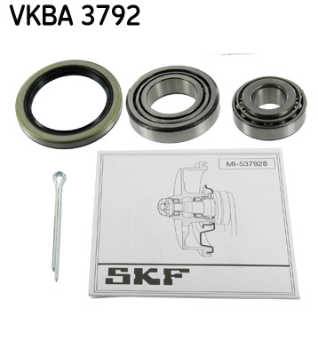 Skf vkba 3792 набор подшипник колеса фото №1