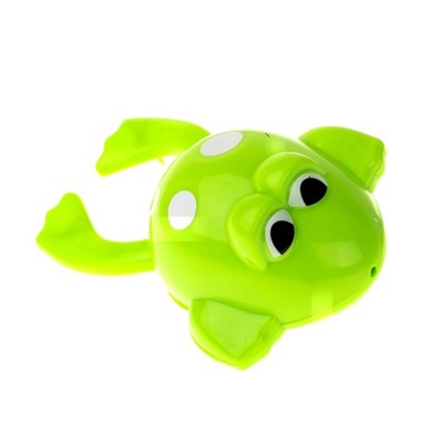 Pływająca plastikowa żaba do nakręcania