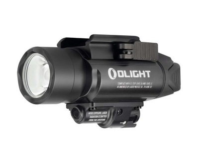 Olight Baldr Pro Black, latarka z zielonym celownikiem laserowym, 1350 lm