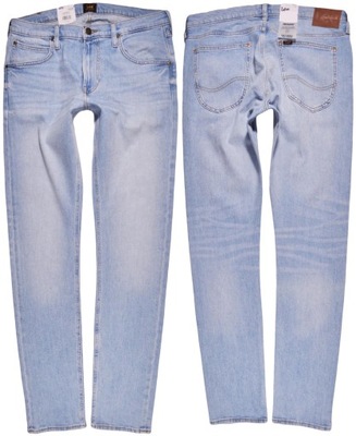 LEE spodnie SKINNY blue jeans LUKE _ W30 L30