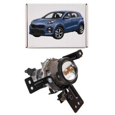 Kia sportage iv ql 2018-2021 лампа противотуманная передняя левая 92201f1500 фото №1