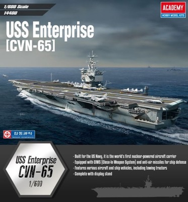 Academy 14400 CVN-65 USS Enterprise Ship 1/600