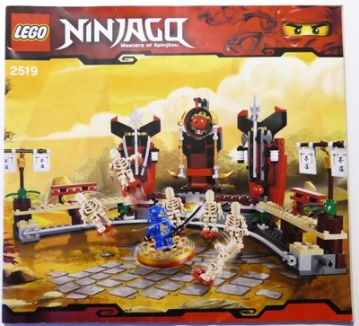 LEGO INSTRUKCJA NINJAGO 2519 GRA W KRĘGLE