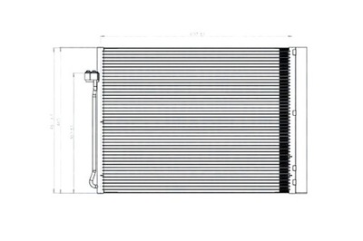 MAGNETI MARELLI CONDENSADOR BMW X5 E703.0 3.0D  