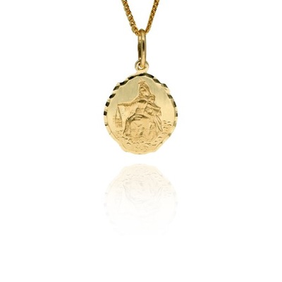 Medalik złoty pr.585 szkaplerz