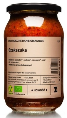 DANIE SZAKSZUKA BIO 900 ml - ZAKWASOWNIA