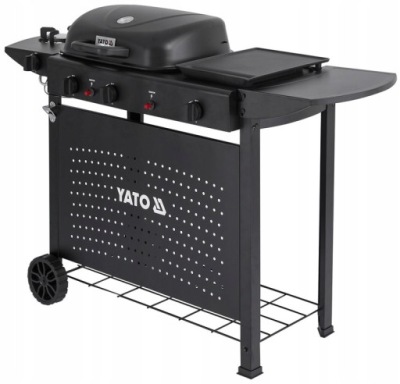GRILL GAZOWY 2+2 5KW 3W1 YATO YG-20008