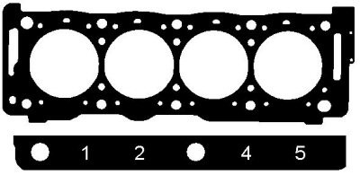 GASKET CYLINDER HEAD EVASION XM ULYSSE ZETA 2.1TD  