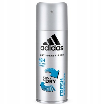 ADIDAS Dezodorant męski Cool & Dry Fresh 150ml
