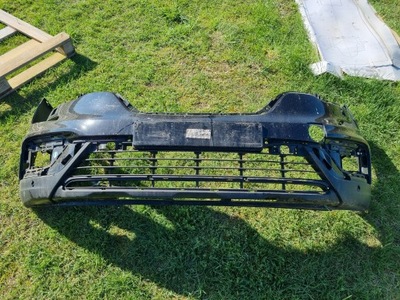 Renault koleos ii lift бампер передний перед хороший чёрный фото №1