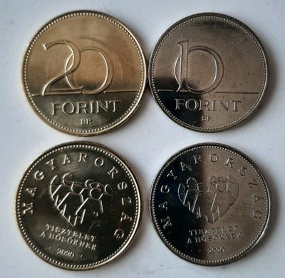WĘGRY 10 20 forintów Walka z wirusem