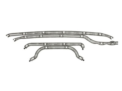 [25650.12] прокладка коллектор впускной металл ремень фото №1