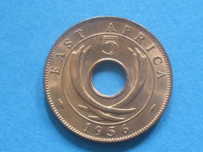 5 Cents Brytyjska Afryka Wschodnia 1956 ! UNC !!