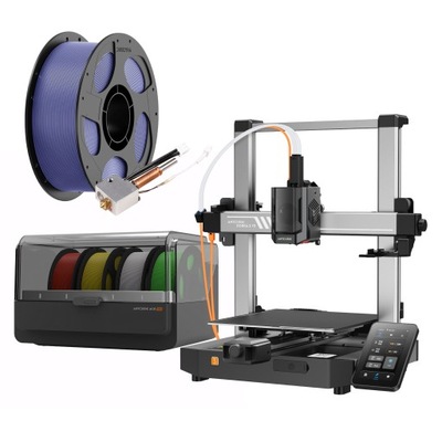Anycubic Kobra 3 V2 Combo Drukarka 3D Moduł ACE PRO Zestaw Filament +Hotend