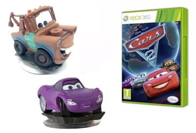 Disney CARS 2 / Disney AUTA 2 + figurki autek
