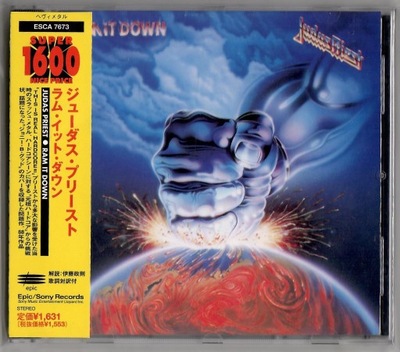 Judas Priest - Ram It Down - CD OBI JAPAN