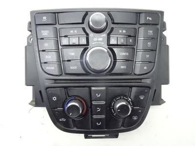 13346050 13346092 OPEL ASTRA J ПАНЕЛЬ РАДИО КОНДИЦИОНЕРА