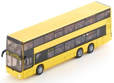 SIKU 1884 Autobus Dwupoziomowy MAN ŻÓŁTY 1:87