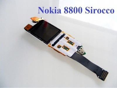 Wyświetlacz LCD z taśmą Nokia 8800 Sirocco (nowy)