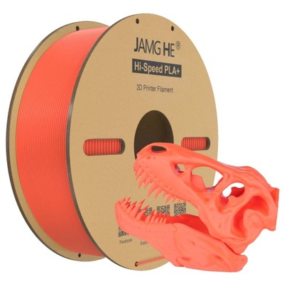 Filament JamgHe Hi-Speed PLA+ Orange Pomarańczowy do drukarki 3D FDM