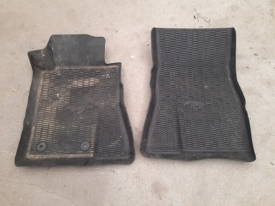 FORD MUSTANG 15- MATS RUBBER FRONT USA  