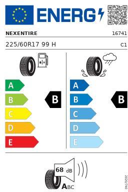 NEXEN N'BLUE HD PLUS 225/60R17 99 H