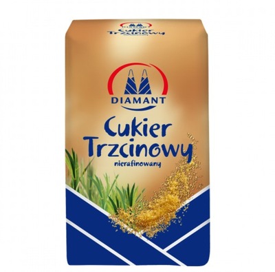 Diamant Cukier trzcinowy nierafinowany 1 kg