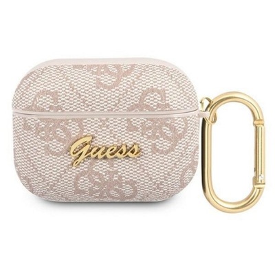 Guess etui do AirPods Pro GUAP4GSMP różowe 4G