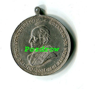 Medal- XXV Lat Pontyfikatu Leona XIII- Poznań 1902