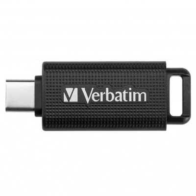 Verbatim USB flash disk, USB-C, 32GB, Store ,n, Go USB-C, czarny, 49457