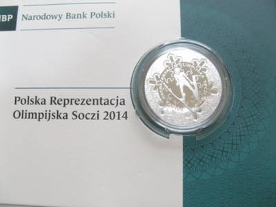 Moneta 10 złotych Soczi 2014