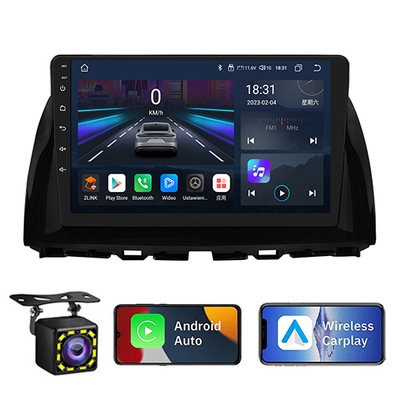 RADIO DE AUTOMÓVIL MAZDA CX-5 2012-2016 CARPLAY 4+64GB 2-DIN  