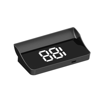 USB Big Font MPH Car Digital GPS HUD Speedometer
