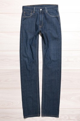 LEVIS 505 R SPODNIE JEANSY 33/34