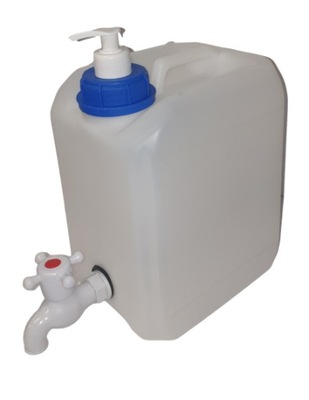 Zbiornik kanister bańka z kranem KAMPER 10 L pojemnik na wodę