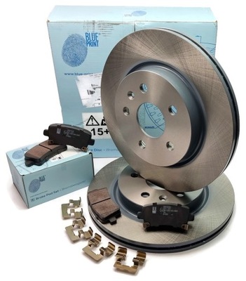 Тормозные диски тормозные колодки задняя insignia a blue print 315mm фото №1