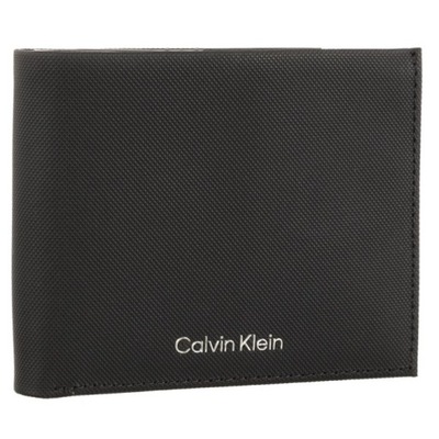 Mały Portfel Męski Calvin Klein K50K511381 Czarny