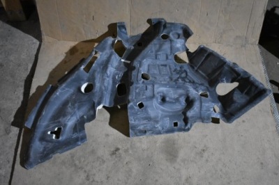 Шумоизоляция крыла задние левая mercedes w167 coupe 1 фото №1