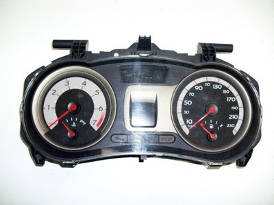 Счетчик приборы renault clio iii 8200628781h фото №1