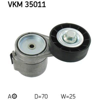 ROLLO NAPINACZA, CORREA DE CUÑA MULTICOSTAL SKF VKM 35011  